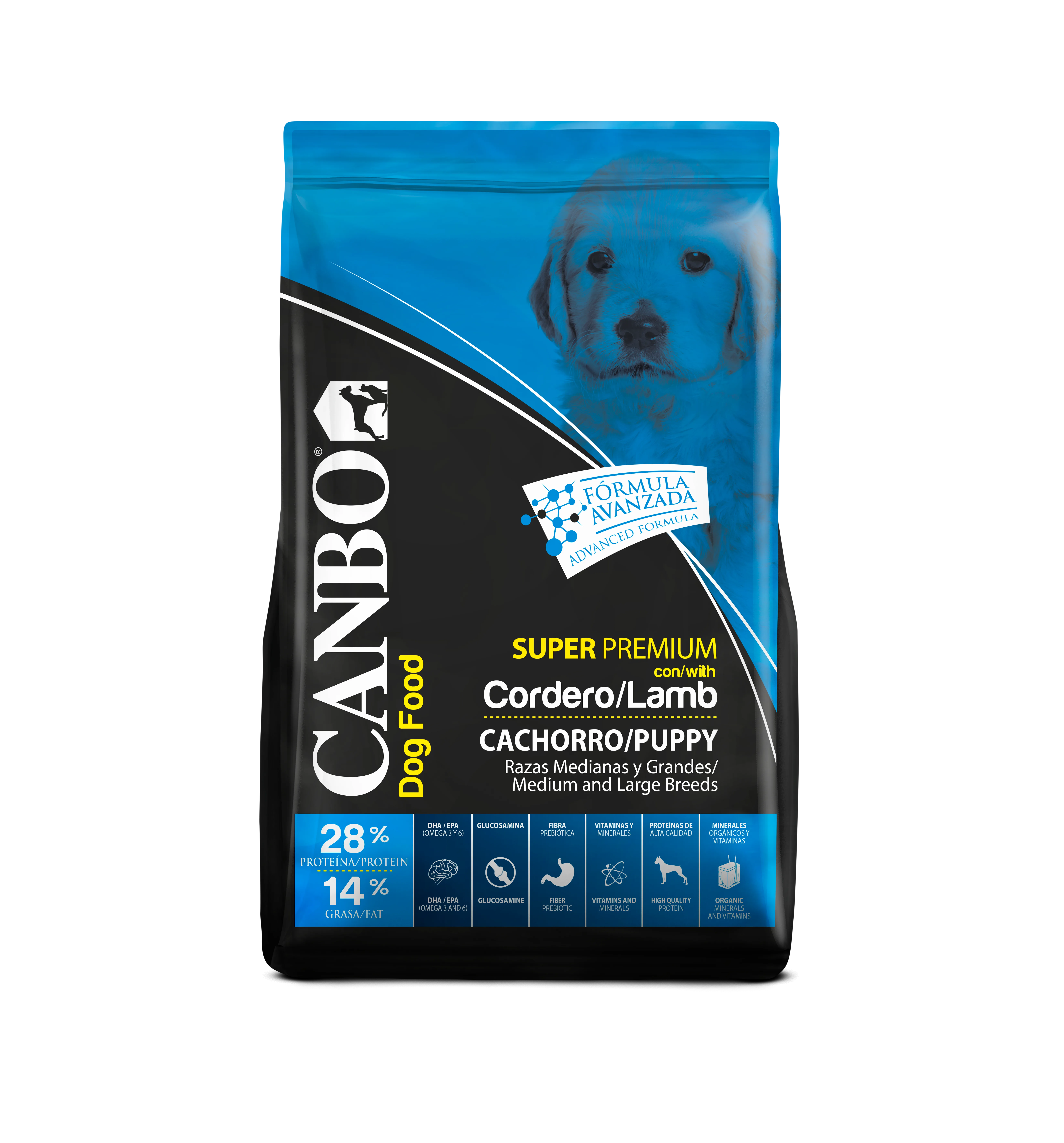 Canbo cachorro cordero