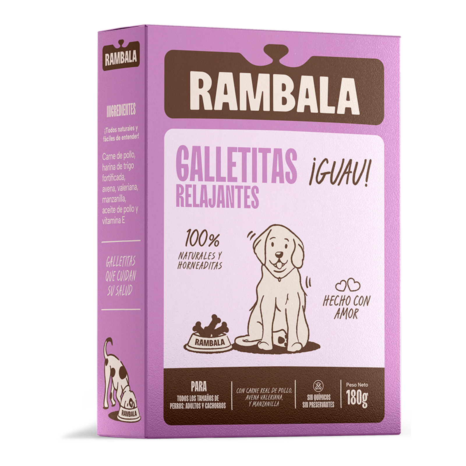 Galletas 180 gr relajantes