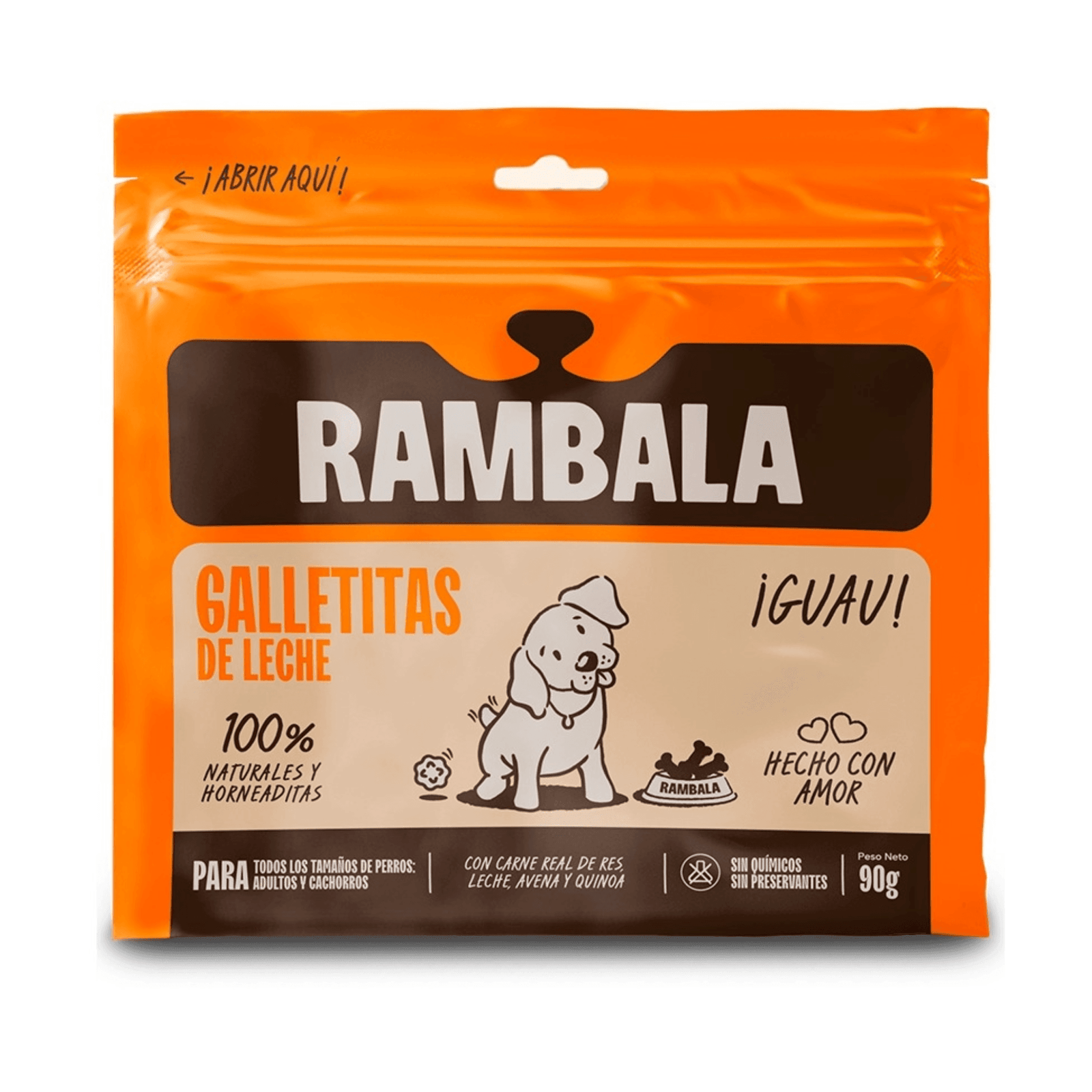 Galletas 90 gr leche