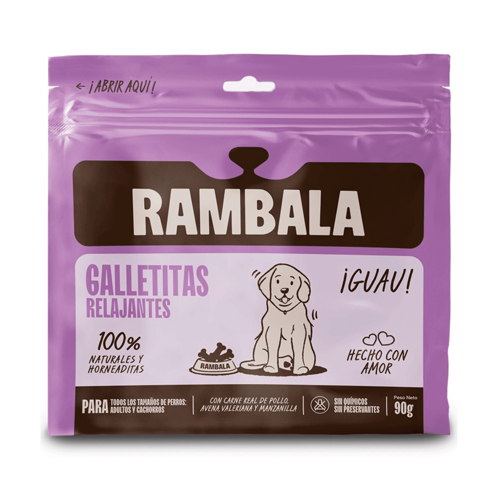 Galletas 90 gr relajantes